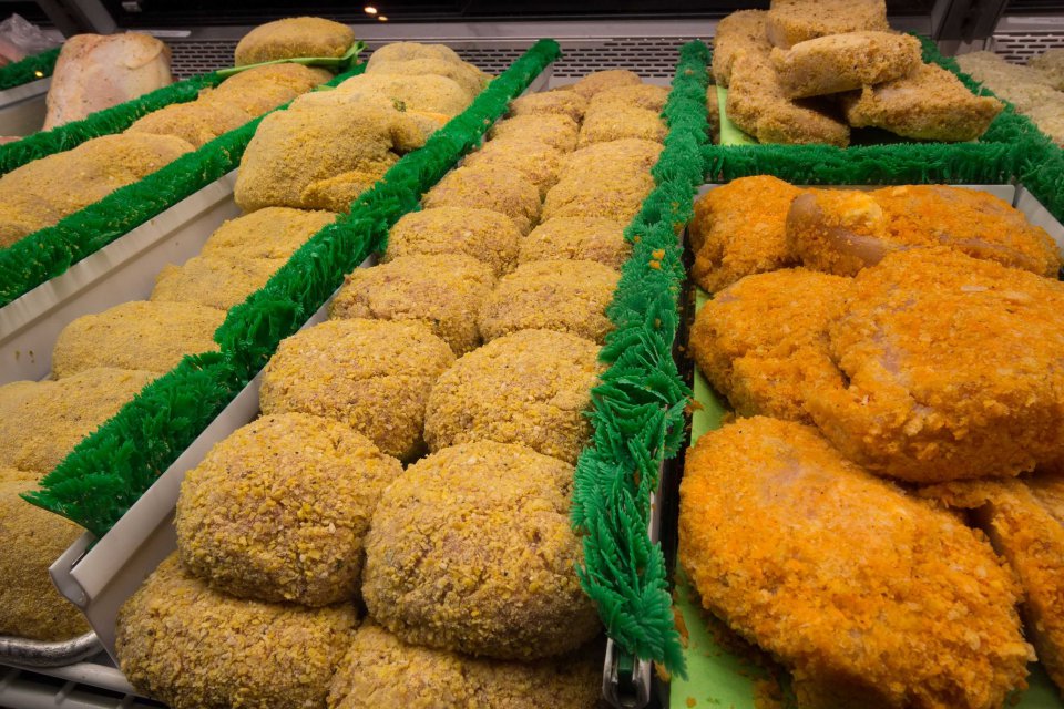 Breaded Meats Counter